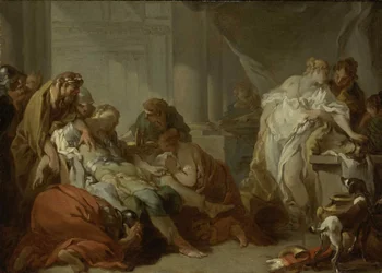 Morte de Meleager, 1727.