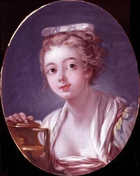 A cabeça de uma rapariga, ou A Milkmaid