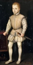 Henrique IV da França como criança