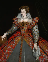 Retrato, de, louise, de, lorraine