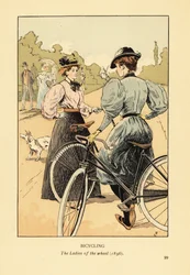 Ciclismo, as senhoras da roda em 1896
