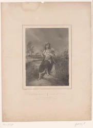 Mãe com tronco de árvore envolto em tecido
Pauvre mère! / Pobre mãe (título sobre o objecto)
Doze representações de várias figuras (título da série)
Album de douze sujets (...) (título da série)