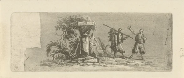 Paisagem com dois pescadores gregos