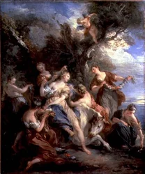 O estupro da Europa, 1725