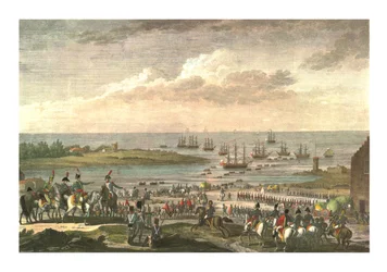 Embarque dos ingleses na Holanda, 30 de novembro de 1799, c1850