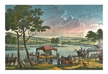 Reunião dos dois imperadores, 25 de junho de 1807, c1850