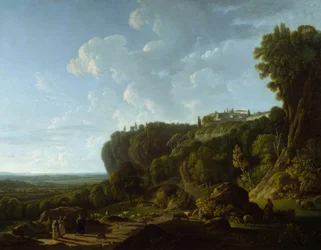A Campagna Romana (vista do Tivoli)