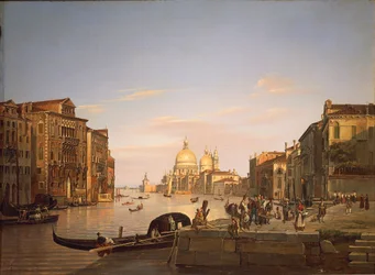 O Grande Canal em Veneza, de Francesco Vervloet