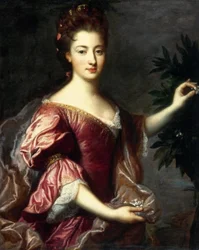 François de Troy - Marie-Anne de Bourbon, Princesa de Conti
