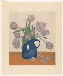 Tulipas num jarro
