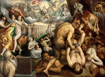 O Juízo Final - Frans I de Vrient (Vriendt), dito Frans Floris, o Velho (1519-1570)