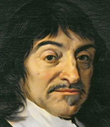 Retrato de René Descartes (1596-1650) c.1649 (detalhe de 32939)