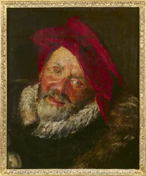 Retrato de um palhaço