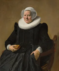 Retrato de uma senhora idosa