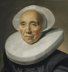 Retrato de uma mulher idosa
