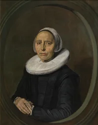Retrato de uma mulher desconhecida de 53 anos