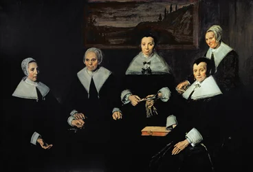 As Regentes da Almhouse dos Antigos, Haarlem, 1664