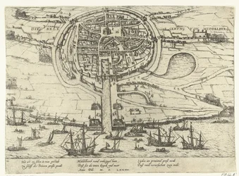 Sítio de Middelburg, 1574