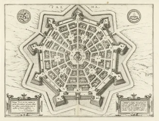 Mapa de Palmanova Palma (título no objeto)