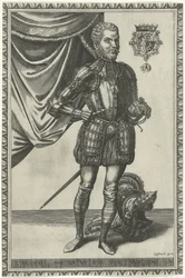 Retrato do Duque Emanuel Philibert de Savoy
Retratos integrais de reis e rainhas (título da série)