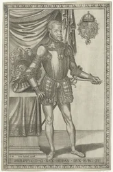 Retrato do Rei Filipe II de Espanha
Retratos integrais de reis e rainhas (título da série)