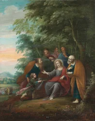 Cenas da Vida de Cristo e Seus Ensinamentos (óleo no painel)
