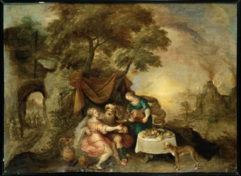 Lot e as suas filhas (pintura sobre tela)