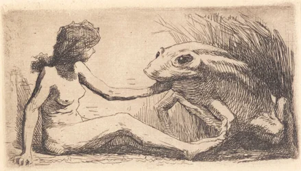 A menina com o sapo