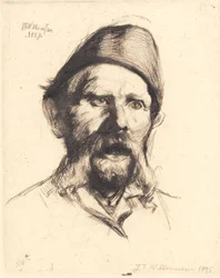 Retrato do controlador-chefe do hospital Frederiksberg Frantz Peter Neidthardt