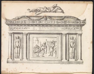 Relicário de São Rombout, 1825