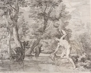 Narciso e Eco, século XVII.