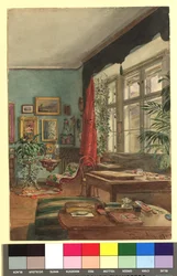 Ateliê do pintor Franz Alt na Skodagasse 11