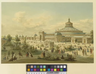 O palácio da Exposição Universal