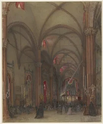 Interior da Catedral em Verona