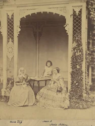Anna Wöss, Marie e Marie Antoine, 1850-60.