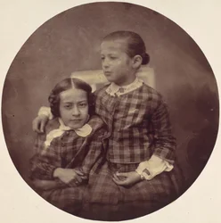 Hermine e Marie Antoine, 1850-60s.