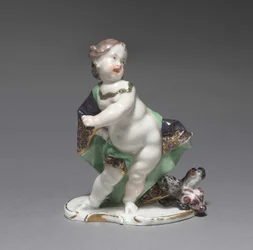 Plutão, fabricante Nymphenburg Porcelain Factory, c.1760