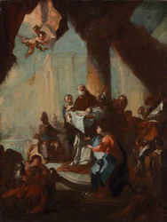 Estudo para «A Apresentação de Cristo no Templo» (para São Ulrico, Viena)
