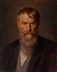 Retrato de Franz von Lenbach 1836-1904, 1907.