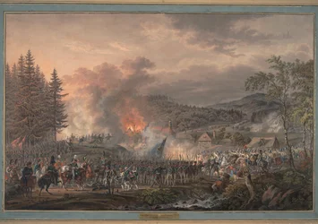 Regimento de Guarda-Vidas russo sob o comando do Conde Ostermann-Tolstoy, 1813