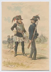 A Legião Académica de Estudantes de Viena em outubro de 1848