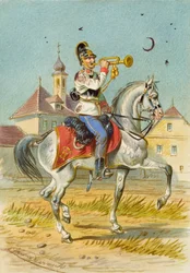 Soldado a cavalo