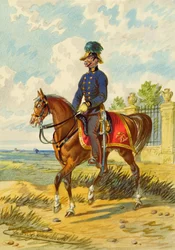 Soldado a cavalo