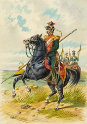 soldado a cavalo