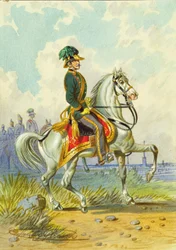 Soldado a cavalo