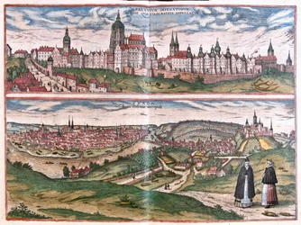 Praga, capital do Reino da Boémia, República Checa