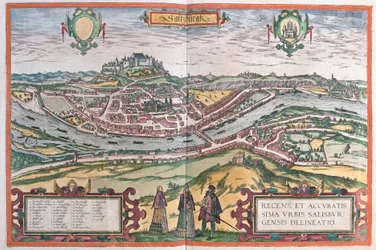 Salzburgo, Áustria (gravura