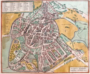 Vicenza, Itália (gravura