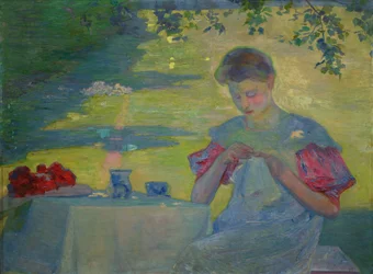 À sombra