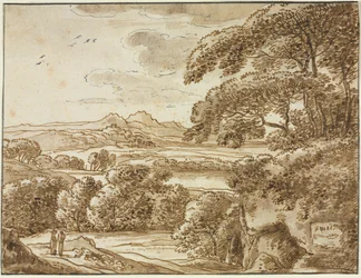 Paisagem, c 1780.